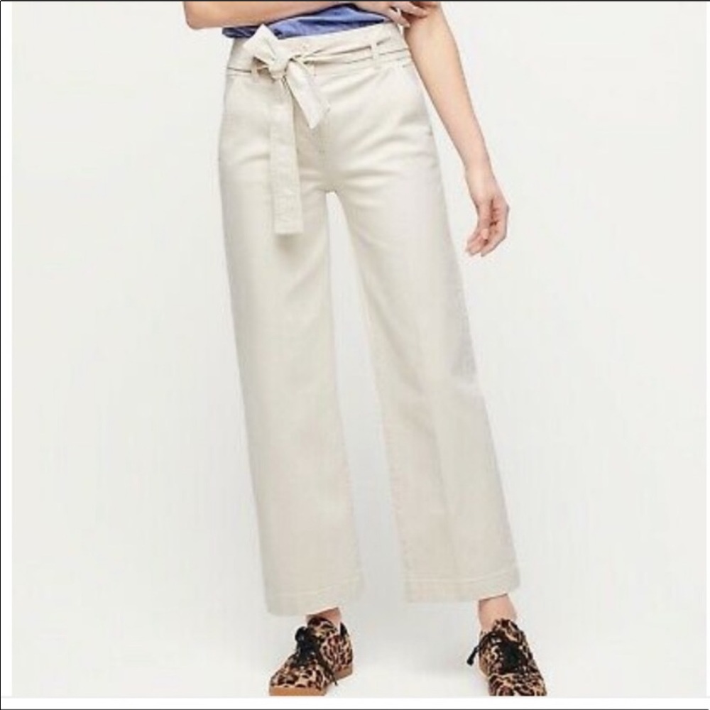 JCrew Slim Wide Leg pant
